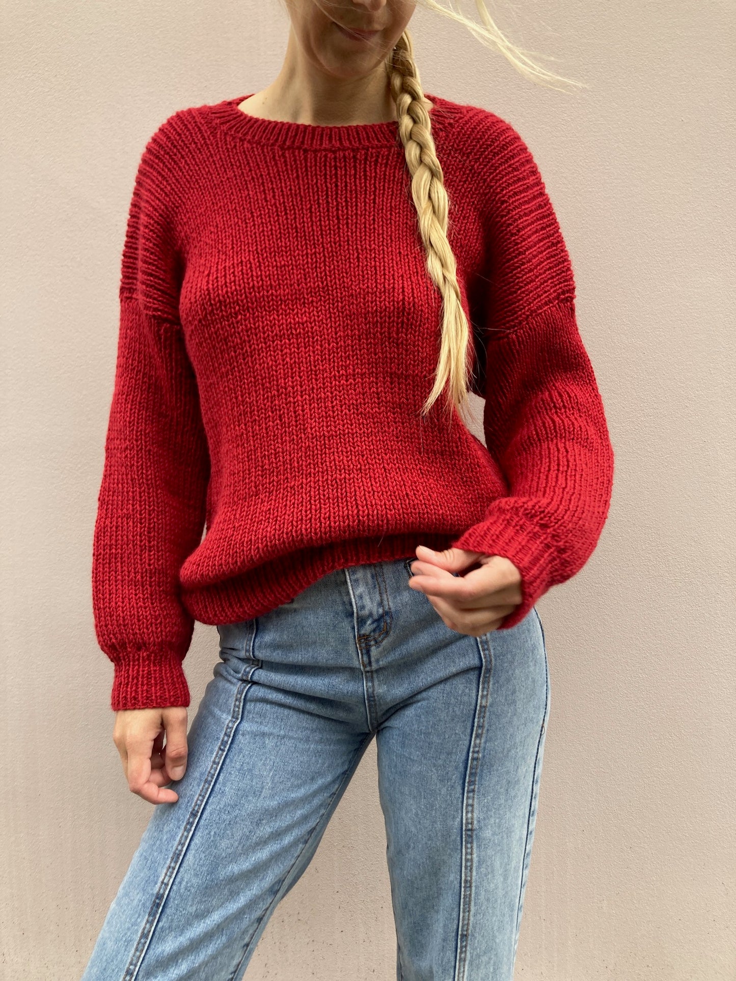 Sweter Alpaca Red
