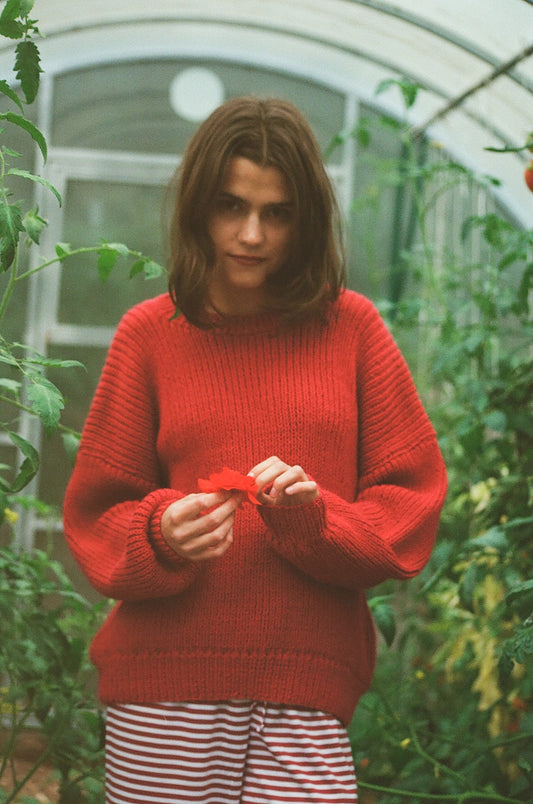 Sweter Alpaca Red
