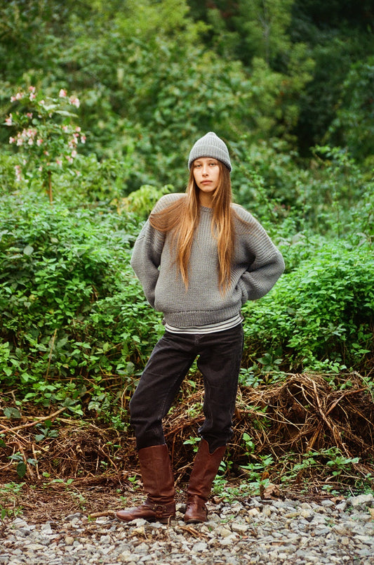 Sweter Alpaca Grey