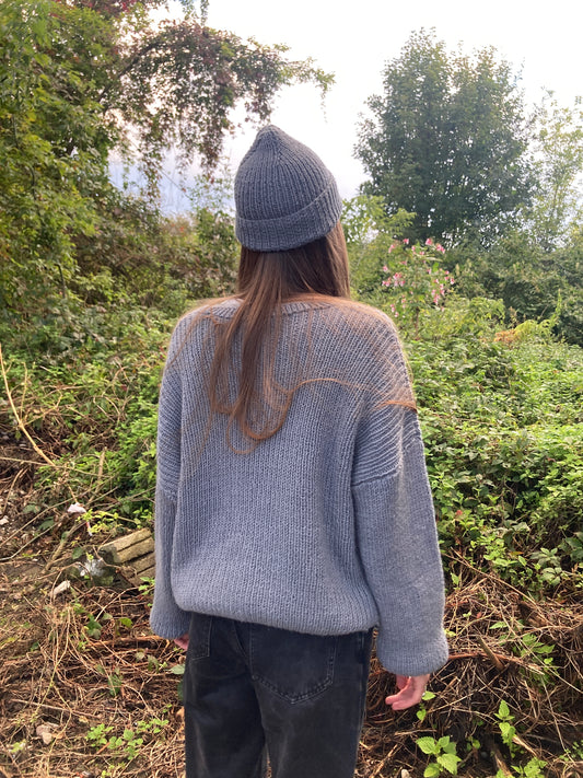 Czapka Alpaca Grey